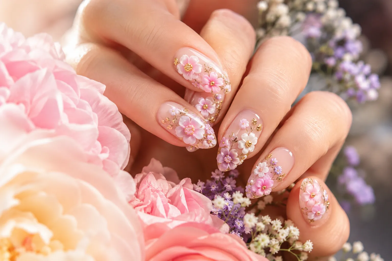 3d nail polish art