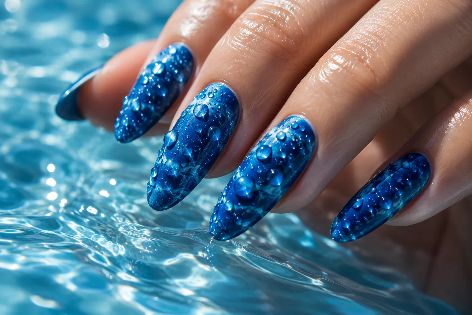 water nail polish