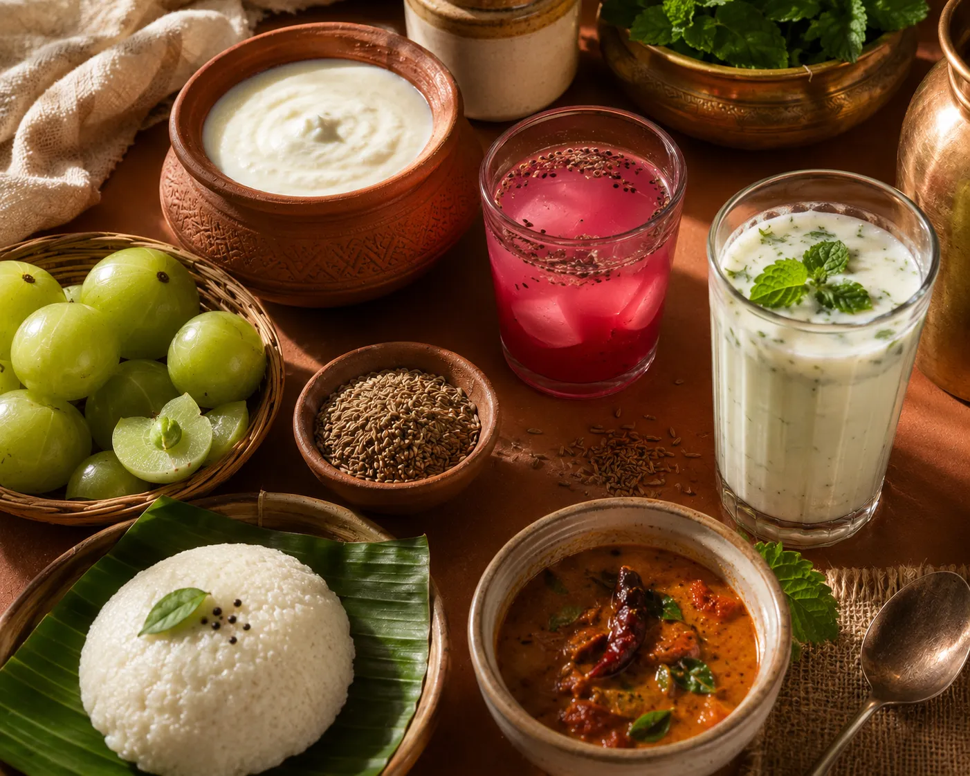 best foods for gut health in India