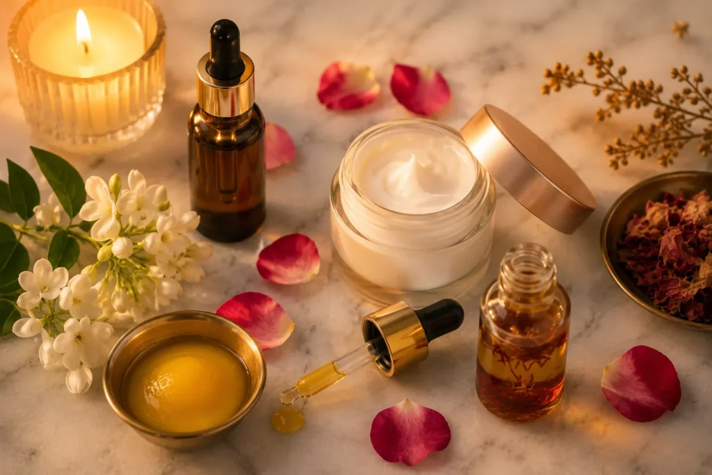 night skincare routine for Indian women over 30