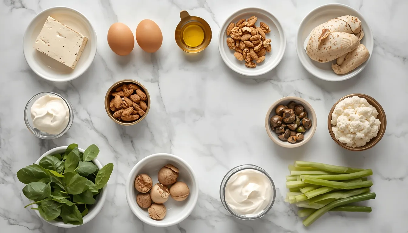 Indian keto foods to eat paneer eggs ghee spinach cauliflower almonds