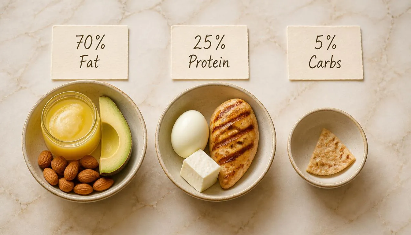 what is keto diet ketosis explained macros fat protein carbs India